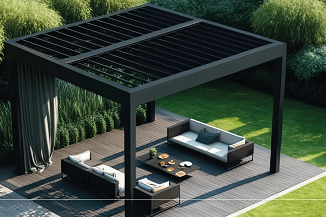 Pergolas as the centre of garden relaxation – furnishing and decorating ideas