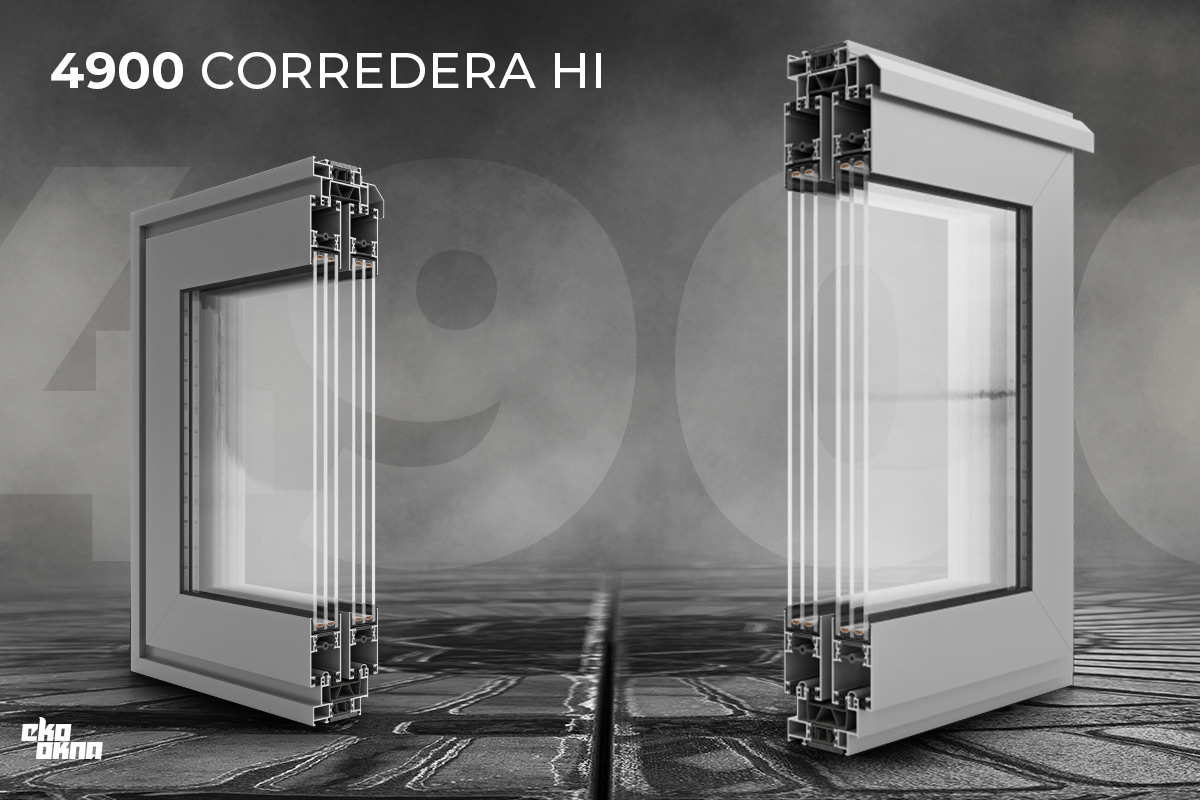 4900 CORREDERA – an aluminum sliding system at an affordable price