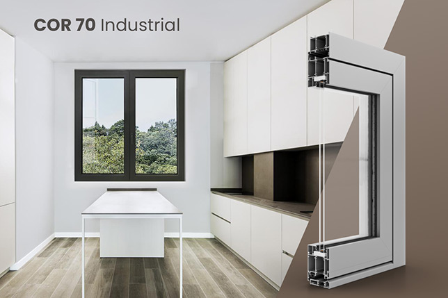 COR 70 Industrial Windows and Doors for Aluminum Lovers Inspired by Steel