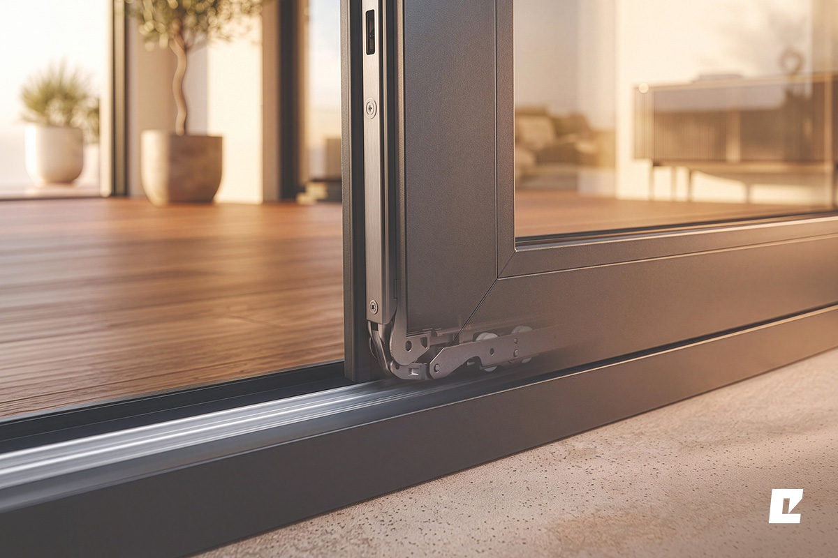 The largest glazing, the easiest operation – control your lift-and-slide doors effortlessly