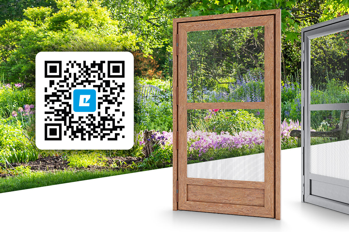 Important change in the delivery of insect screen installation instructions