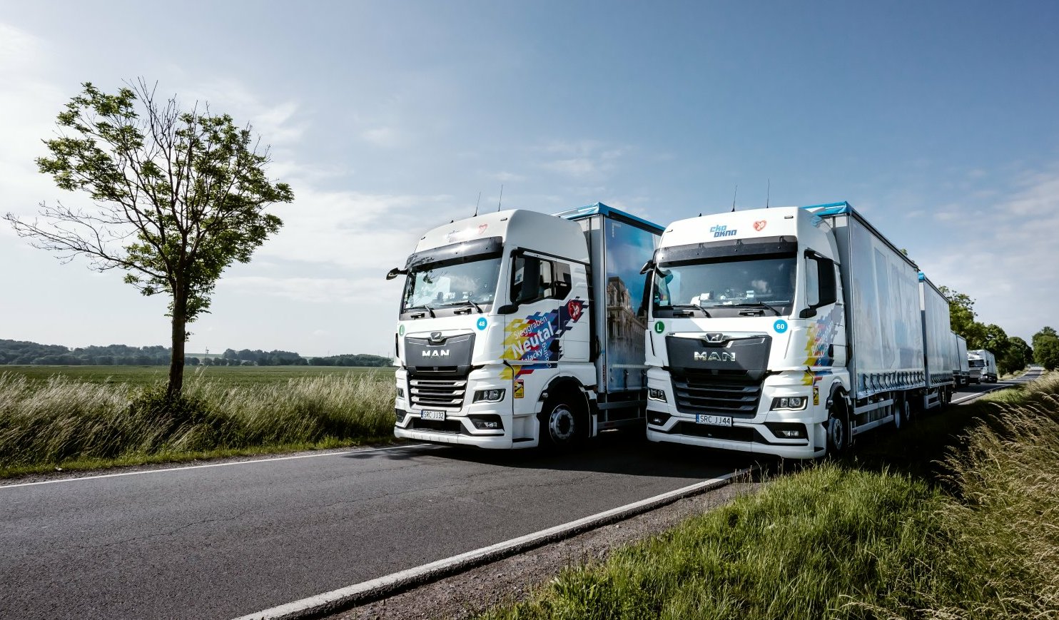 We develop in every field, also in the field of transport. In 2021, our fleet increased by 100 new trucks