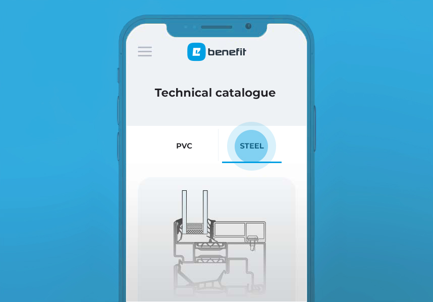 New in benefit4u - technical catalog of steel assemblies