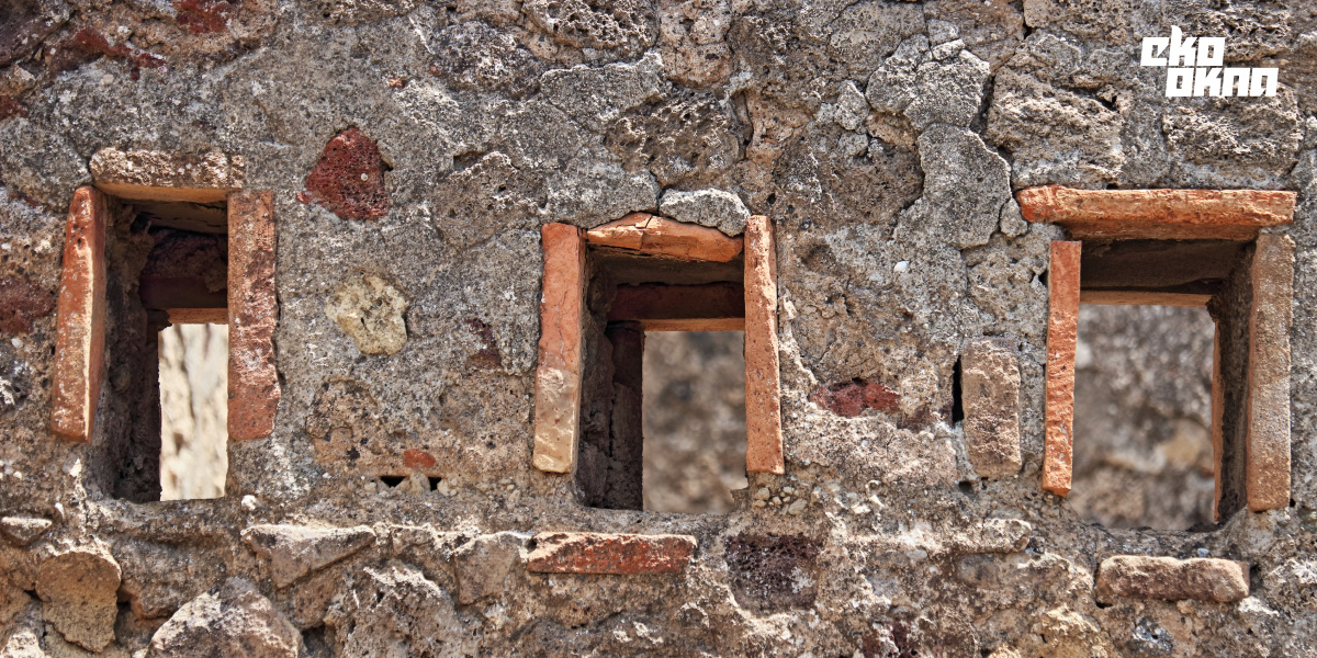 In ancient times, windows were primarily openings in walls